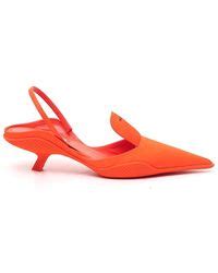 prada slingback orange|prada heels price.